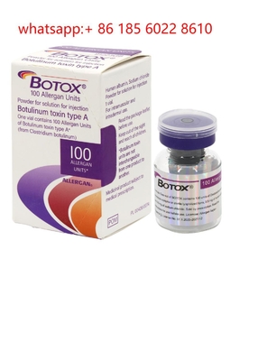 Zapełniacze skóry przeciwzmarszczkowe Botulinum Allergan Botox 100 u Usunięcie fiolki Juviderm