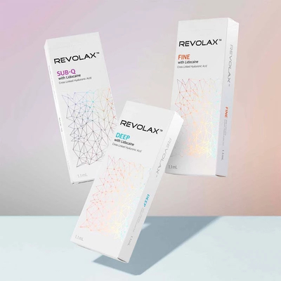 Revolax Fine Deep Sub-Q Wypełniacz do twarzy z kwasem hialuronowym